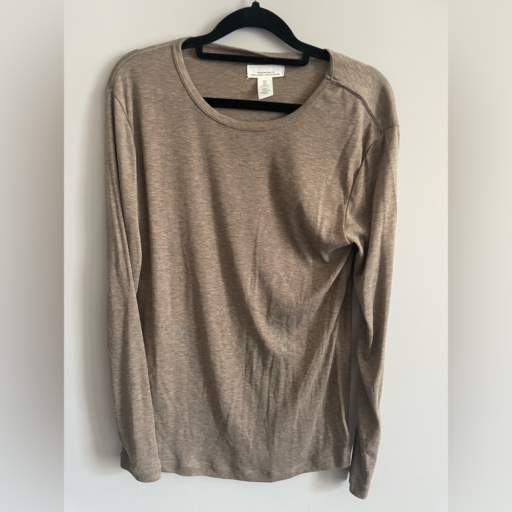 H&M Wool Blend Maternity Top - Light Brown